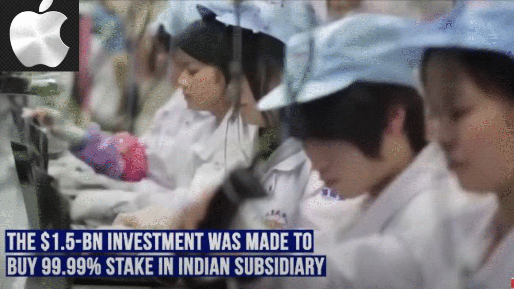 Apple's Manufacturing Shift to India