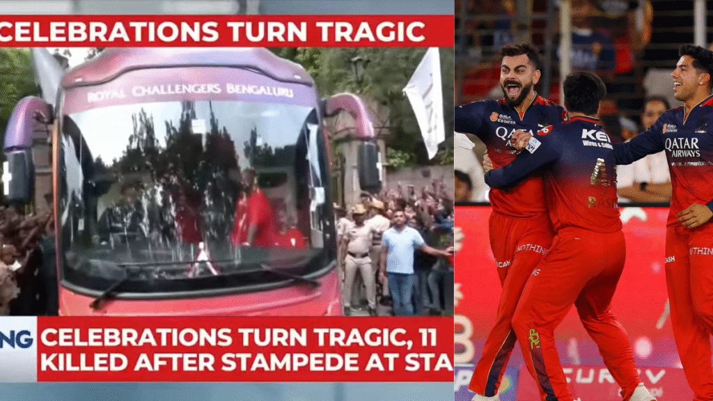 Stampede Triggered RCB IPL at chinnaswami stadium