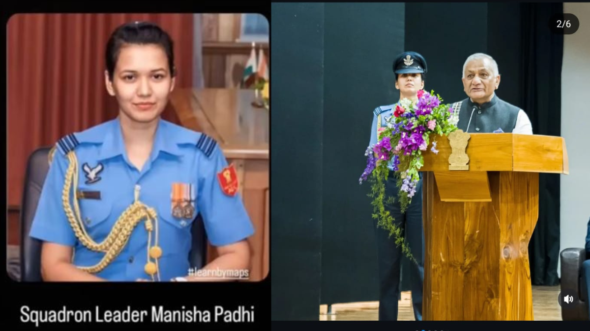 Squadron Leader Manisha Padhi