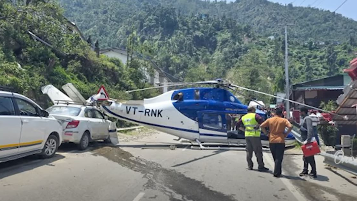 Uttarakhand Helicopter Crash Near